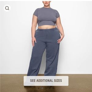 SKIMS BOYFRIEND FLEECE PANT